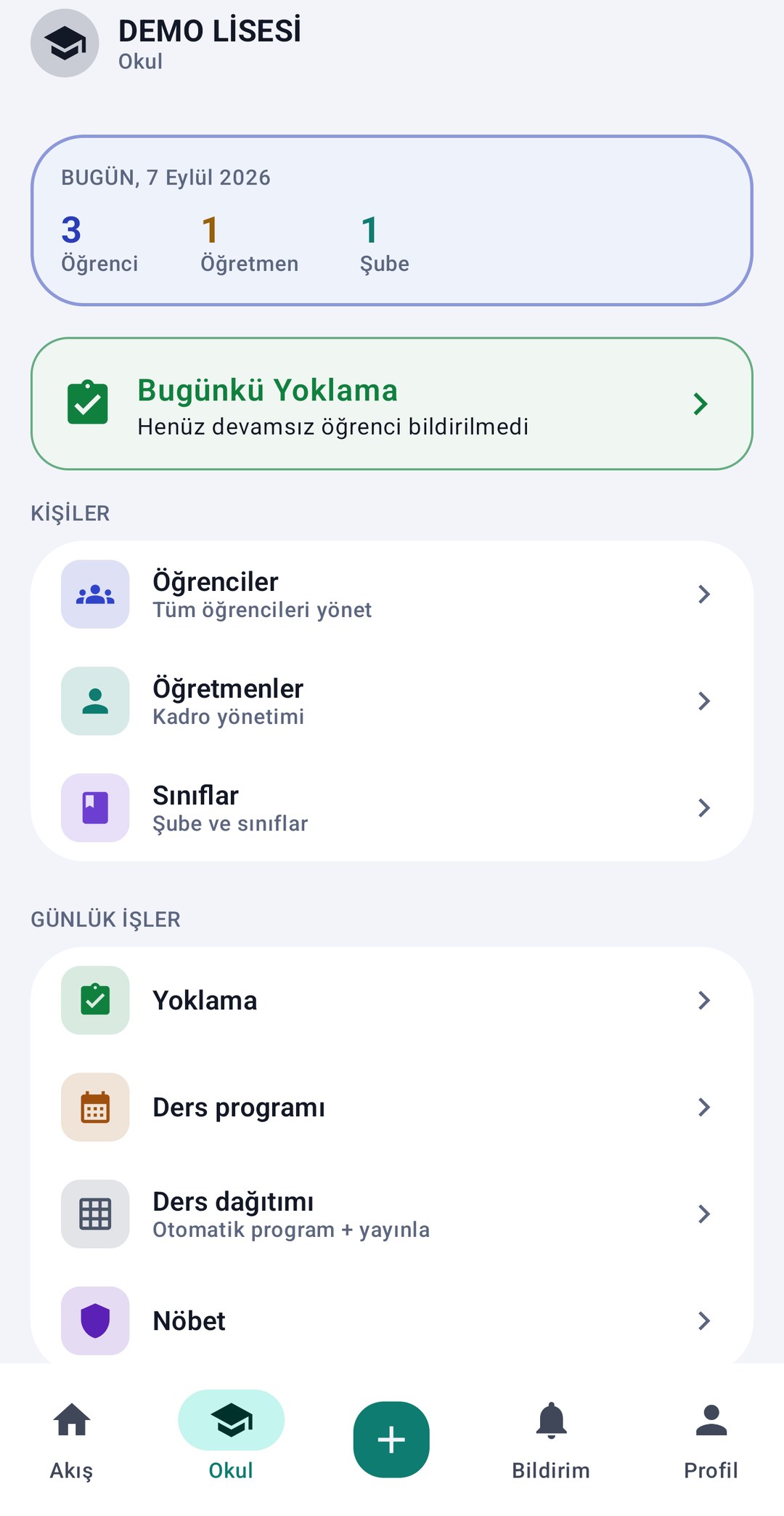 Okulum ekranı 2